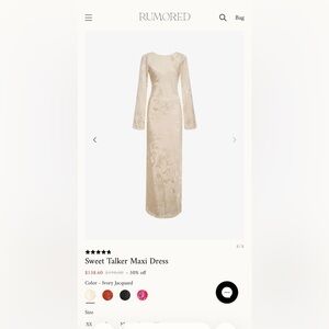 Rumored Sweet Talker Maxi Dress